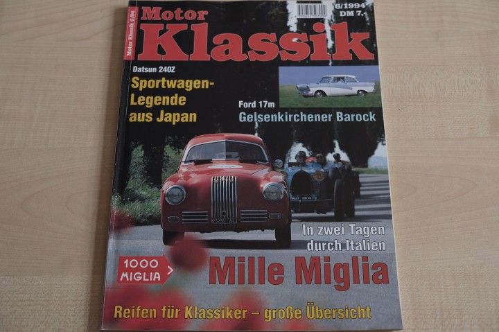 Deckblatt Motor Klassik (06/1994)